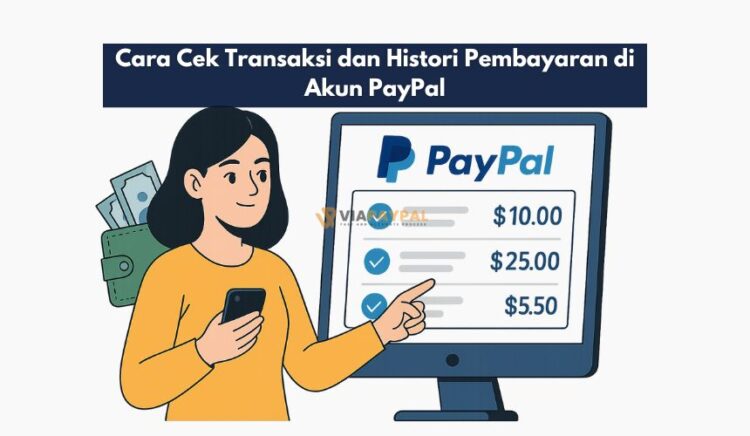 Cara Cek Transaksi dan Histori Pembayaran di Akun PayPal