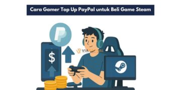 Cara Gamer Top Up PayPal untuk Beli Game Steam