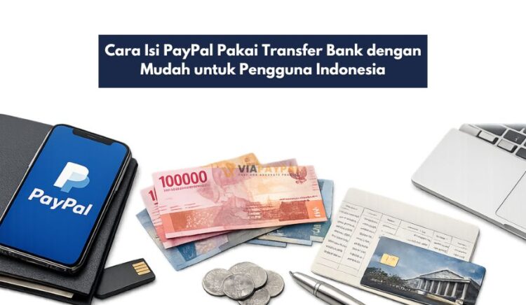 Cara Isi PayPal Pakai Transfer Bank dengan Mudah
