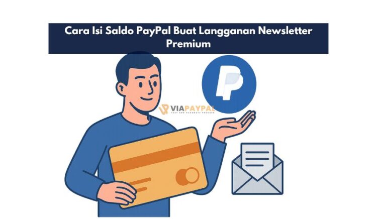 Cara Isi Saldo PayPal Buat Langganan Newsletter Premium