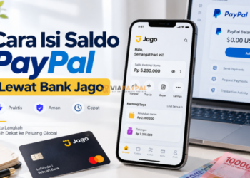 Cara Isi Saldo PayPal Lewat Bank Jago