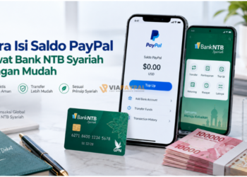 Cara Isi Saldo PayPal Lewat Bank NTB Syariah