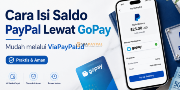 Cara Isi Saldo PayPal Lewat GoPay