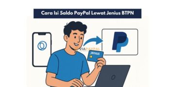 Cara Isi Saldo PayPal Lewat Jenius BTPN