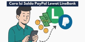 Cara Isi Saldo PayPal Lewat LineBank