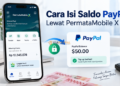 Cara Isi Saldo PayPal Lewat PermataMobile X