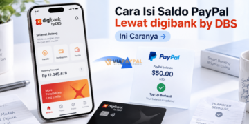 Cara Isi Saldo PayPal Lewat digibank by DBS