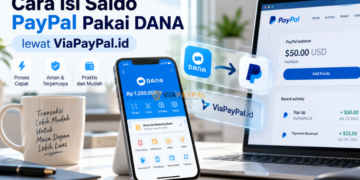 Cara Isi Saldo PayPal Pakai DANA
