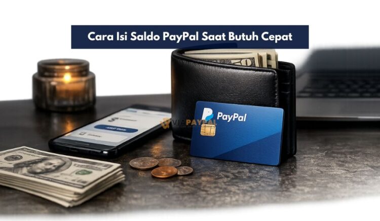 Cara Isi Saldo PayPal Saat Butuh Cepat