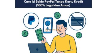 Cara Isi Saldo PayPal Tanpa Kartu Kredit