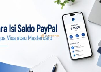 Cara Isi Saldo PayPal Tanpa Visa atau Mastercard