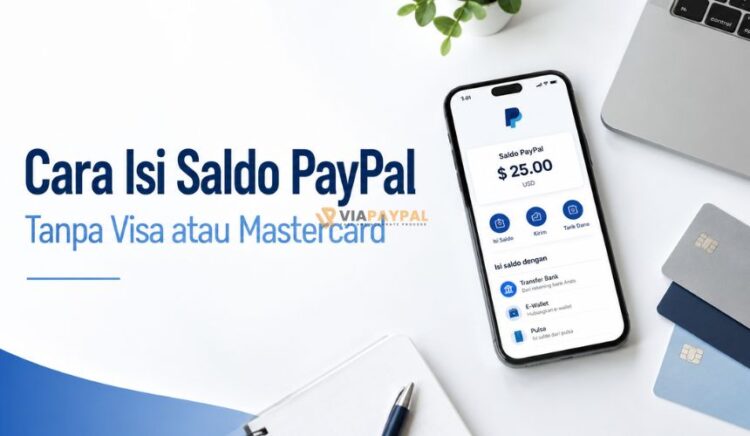 Cara Isi Saldo PayPal Tanpa Visa atau Mastercard