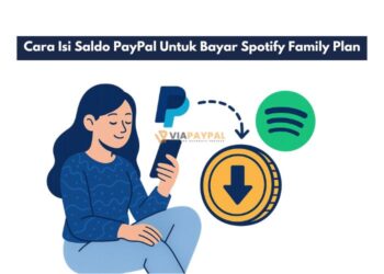 Cara Isi Saldo PayPal Untuk Bayar Spotify Family Plan