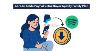 Cara Isi Saldo PayPal Untuk Bayar Spotify Family Plan