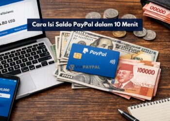 Cara Isi Saldo PayPal dalam 10 Menit