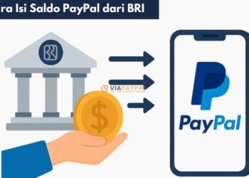 Cara Isi Saldo PayPal dari BRI