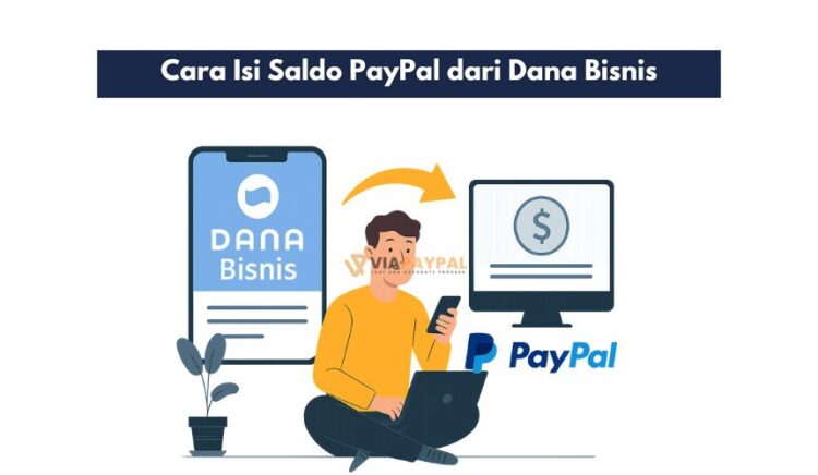 Cara Isi Saldo PayPal dari DANA Bisnis