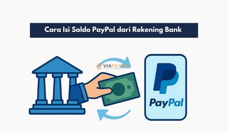 Cara Isi Saldo PayPal dari Rekening Bank