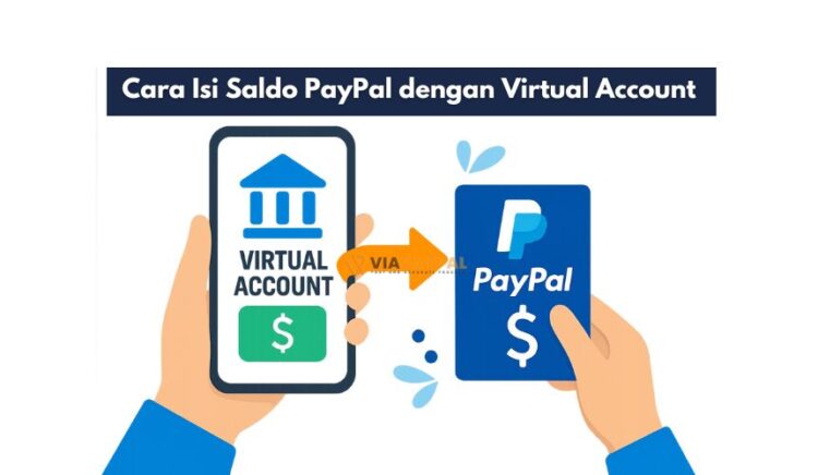 Cara Isi Saldo PayPal dengan Virtual Account