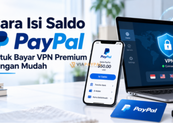 Cara Isi Saldo PayPal untuk Bayar VPN Premium