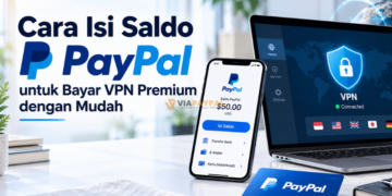 Cara Isi Saldo PayPal untuk Bayar VPN Premium
