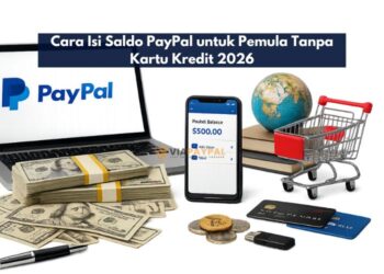 Cara Isi Saldo PayPal untuk Pemula Tanpa Kartu Kredit 2026
