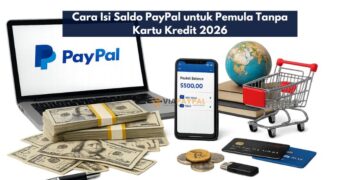 Cara Isi Saldo PayPal untuk Pemula Tanpa Kartu Kredit 2026