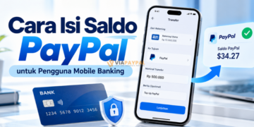 Cara Isi Saldo PayPal untuk Pengguna Mobile Banking