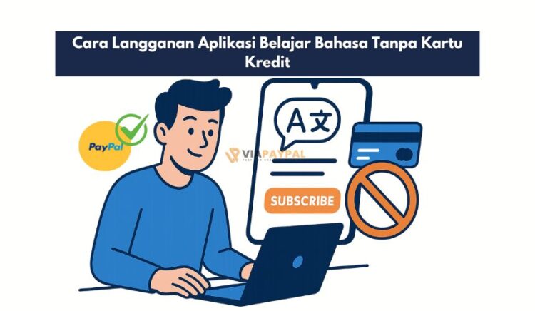 Cara Langganan Aplikasi Belajar Bahasa Tanpa Kartu Kredit