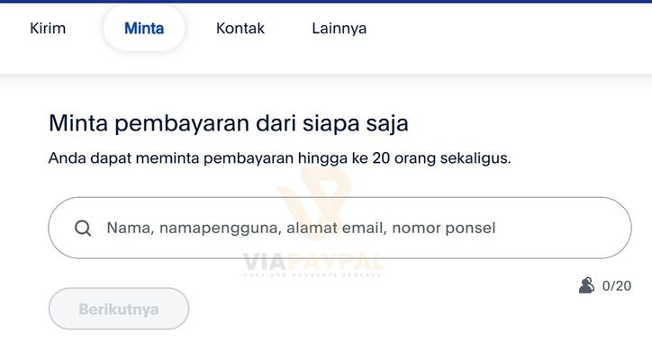 Cara Menerima Dana di PayPal