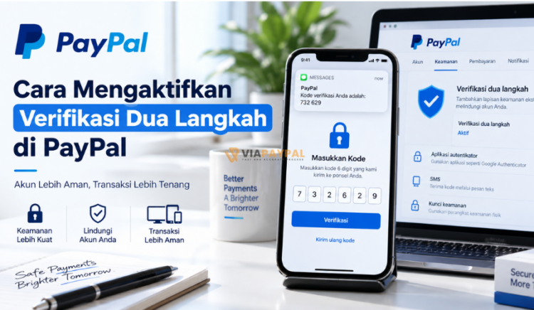 Cara Mengaktifkan Verifikasi Dua Langkah di PayPal