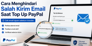 Cara Menghindari Salah Kirim Email Saat Top Up PayPal