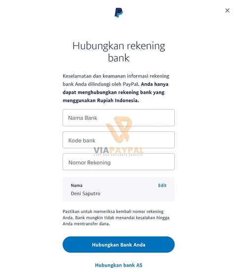 Bagaimana Cara Menghubungkan Rekening Bank ke Akun PayPal