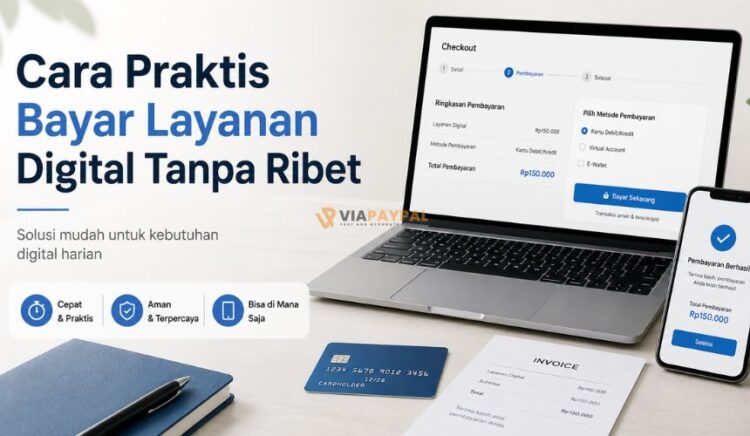 Cara Praktis Bayar Layanan Digital Tanpa Ribet