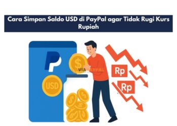 Cara Simpan Saldo USD di PayPal agar Tidak Rugi Kurs Rupiah