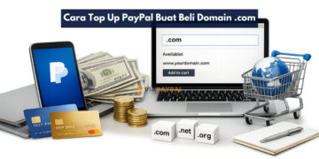 Cara Top Up PayPal Buat Beli Domain