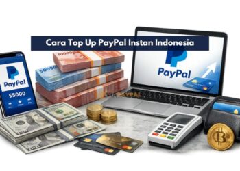 Cara Top Up PayPal Instan Indonesia