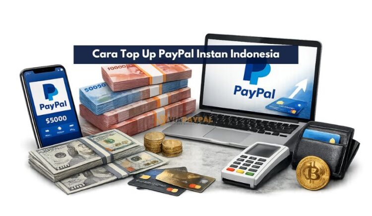 Cara Top Up PayPal Instan Indonesia