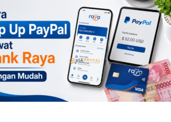 Cara Top Up PayPal Lewat Bank Raya
