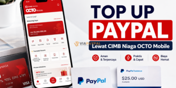 Cara Top Up PayPal Lewat CIMB Niaga OCTO Mobile