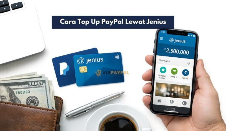 Cara Top Up PayPal Lewat Jenius