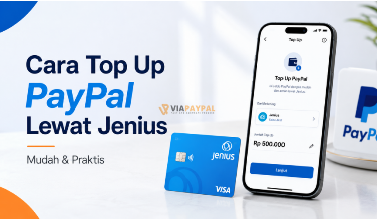 Cara Top Up PayPal Lewat Jenius dengan Mudah