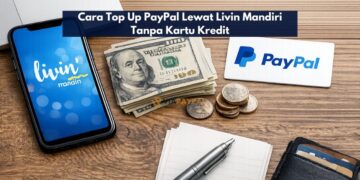 Cara Top Up PayPal Lewat Livin Mandiri Tanpa Kartu Kredit