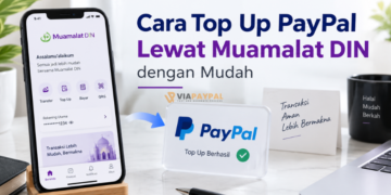 Cara Top Up PayPal Lewat Muamalat DIN