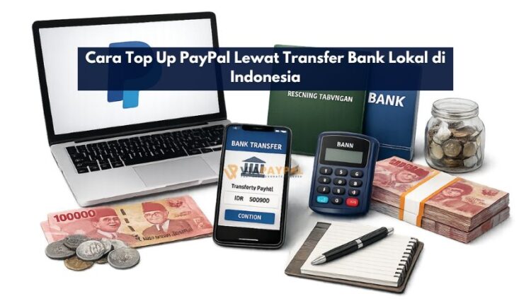 Cara Top Up PayPal Lewat Transfer Bank Lokal di Indonesia
