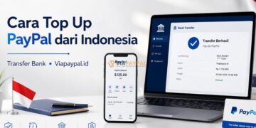 Cara Top Up PayPal dari Indonesia Transfer Bank