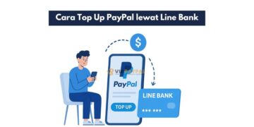Cara Top Up PayPal lewat Line Bank