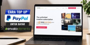 Cara Top Up PayPal untuk Bayar Envato Elements