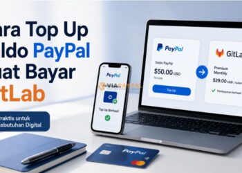 Cara Top Up Saldo PayPal Buat Bayar GitLab