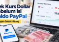 Cek Kurs Dollar Sebelum Isi Saldo PayPal
